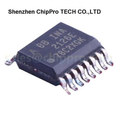 China Original INA2126EA/250 PackageSSOP-16 Supply Op Amp Instrument INA2126EA/250 for sale