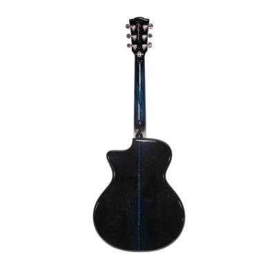 China Solid Top Solid Ebony Fir Wood High Quality Spruce/Solid Mahogany 38 Inch All Solid Acoustic Guitar For Adults Meridaextrema Students for sale