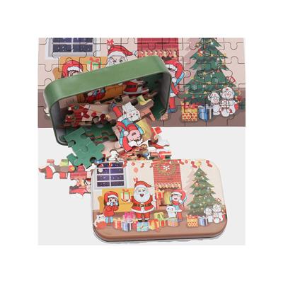 China Cultivate Hands-On Ability And Thinking Adult Puzzle Toy Puzzle Gift For Kids Christmas Hand Children Kids Ability Christmas Jigsaw Hot Sale for sale