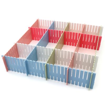 China Top 10 Viable Selling Products For Underwear Drawer Divider Plastic, Top 10 Selling Products Divide Adjustable Drawer Divider for sale