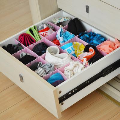 China Jiangsu Suzhou Sustainable Flexible Adjustable Drawer Divider, BOD For Underwear Adjustable Drawer Divider for sale