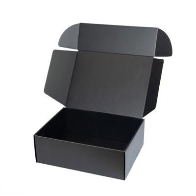 China Recyclable Eco 5x5x5 6x4x3 6x8x2 12x12 Pre Mium Custom Printing Packaging Corrugated Triple Black Free Shoe Sits Shipping Box for sale