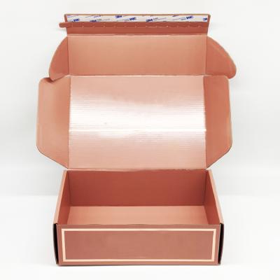 China Recyclable Customizable Cute Flat Rose Gold Sunglasses Jewelrie Small Beauty Biodegradable Shipping Box Ready To Ship For Hair for sale