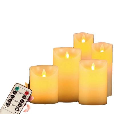 China EUROPEAN Hot Selling Romantic Necessities for Christmas Proposal Day Electronic Golden Candle Refillable Lighter Candle for sale