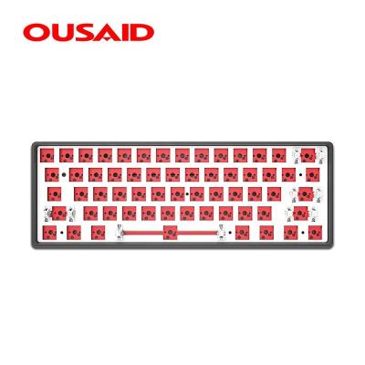 China High Quality Hotswap Mechanical Wireless Keyboard Anti-ghosting Ousaid RTS Gaming OEM Wireless Keyboard for sale