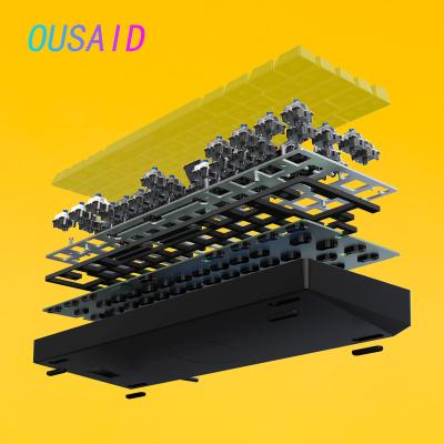 China Ousaid Anti-ghosting Gaming Mechanical Keyboard Switch Custom Mechanical Keyboard for sale