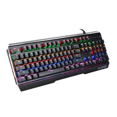 China Professional Colorful 104-Keys Wireless Wired Mechanical Gaming Keyboard for sale