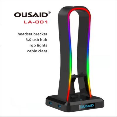 China Easy Installation Order Factory Price RGB Backlight Gaming Headset Retail Support for sale