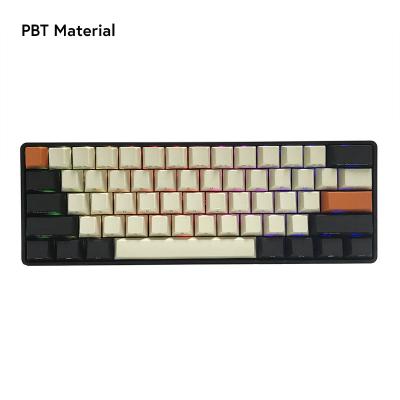 China New Anti-ghosting 100% Condition Mechanical Keyboard DK61 With RGB Backlit For Gamer for sale