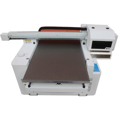 China China A1 6090 Digital 3d Key Hotels ricoh roll to roll uv flatbed printer cmyk white varnish on wood for doors for sale