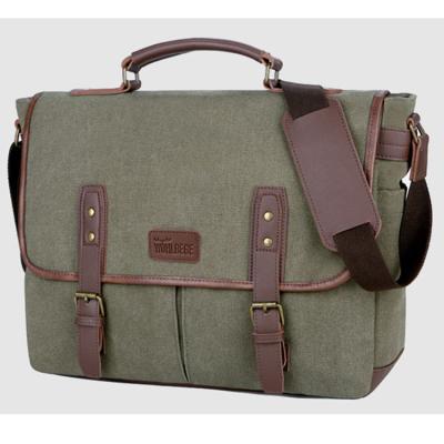 China Canvas Adjustable Strap Luxury Private Custom Cross - Body Designer Canvas Men Messenger Bags for sale