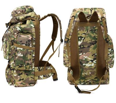 China High Quality Durable Men Tactical Outdoor Hiking Multifunctional Waterproof Large Capacity Hiking Backpack for sale