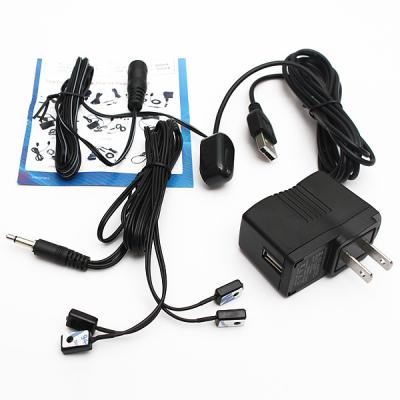 China Mini 4 High Quality EG5722 Infrared Transmitter 1 IR Receiver 5V Remote Supplement For HID Repeater System Kit With USB Adapter CHD19F05-4 for sale