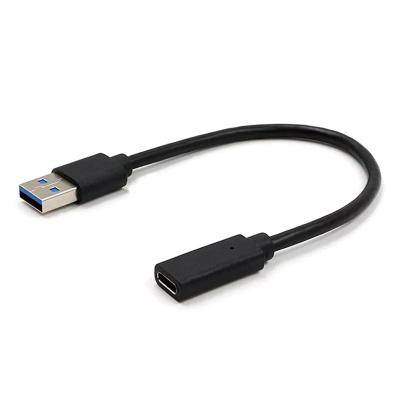 China Mobile Phone USB 3.1 Type C Female to Male Left Cable USB 3.0 Adapter USB-C to Type-A Connector Converter for Macbook Android Mobile Phone for sale