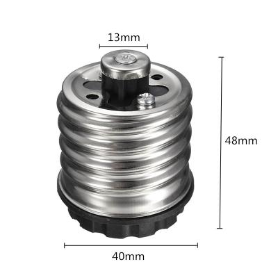 China Screw Lamp Base E27 To E40 LED Bulbs Adapter Converter Socket Lamp Base Holder For LED Halogen Filament CFL Light 16A 220V for sale