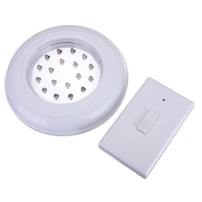 China Other 18 LED Cordless Ceiling Wall Light with Battery Operated Cabinet Remote Control Lamp Stair Switch Bulb for sale