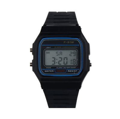 China Retro Vintage Digital Watch Boys Girls Men Unisex Silicone Rubber Strap for sale