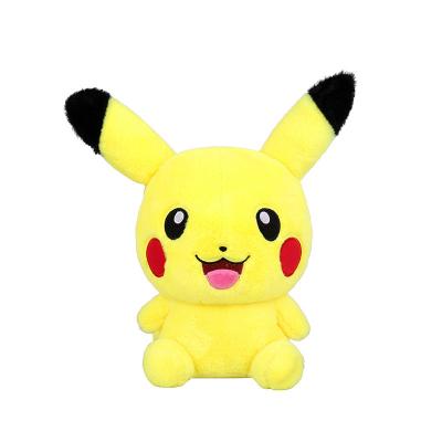 China Cross-Border Trend Wholesale Anime Character Pokemon Plush Backpack Pikachu Charmander Plush Backpacks For Kids Birthday Gift for sale