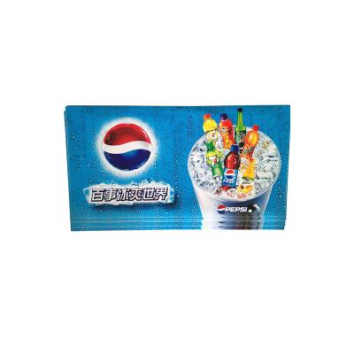 China wholesale custom logo photo inkjet paper roll advertising printing freezer sticker Anti-UV for sale