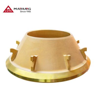 China Bowl Liner And Mantle Stone Cone Crusher Drilling Parts In Zhejiang Mayang for sale