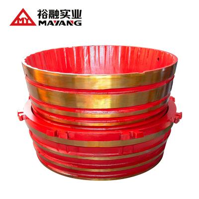 China Factory China Manufacturer Manganese Steel Castings Liner Wrap And Bowls for sale