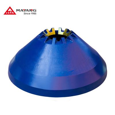 China High Quality And High Ore Mantle Piece Crusher Mantle Crusher Concave Rotary Manganese Crusher Wear Part for sale