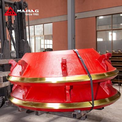 China Quarry High Manganese Steel Cone Crusher Wear And Spare Parts Wheel Coating Coat And Concave for sale