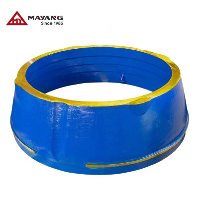 China High Quality Ore Drilling Mantle And Bowl Liner Manganese Steel Casting Cone Crusher Spare Parts for sale