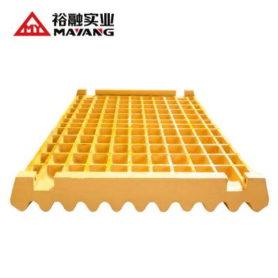 China Ore ASTM A128 Jaw Plate Manganese For Mining Jaw Crusher Parts for sale