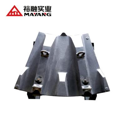 China Building material stores ball cast iron ball mill liner plate mining machinery parts flex mill liner for sale