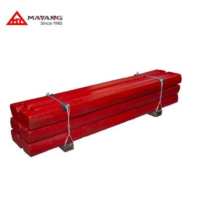 China Building Material Shops High Lining Plate Manganese Steel Liner Mining Flat Chrome Mill Liner For Grinders for sale