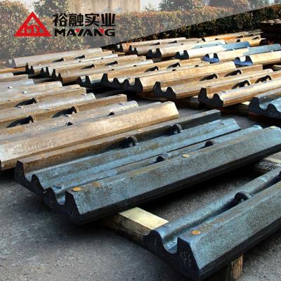 China Plant Mill Liner Plate For Impact Crusher Manganese Casting for sale