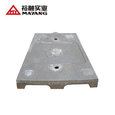 China Ore Drilling High Manganese Steel Impact Crusher Spare Parts for sale