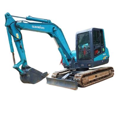 China High Quality Intelligent Shanhe Excavator SWE70E Used Excavator Made in China 0.26m² ³ for sale