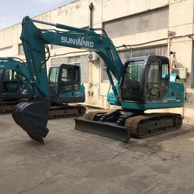 중국 Mini Excavator Crawler Excavator used for sale 0.36m excavator Sunward Swe90e 9ton; ³ 판매용