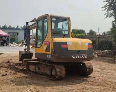 China Building\Agriculture\Construction Used 5 Ton Ripper Volvo 55 Mini Excavator For Sale Pro Mini Digger ec55d ec55b ec55 zu verkaufen