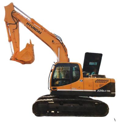 Chine High quality and active 22 tons Hyundai 220LC-9 used excavator in Shanghai for sale 1.05m² ³ à vendre