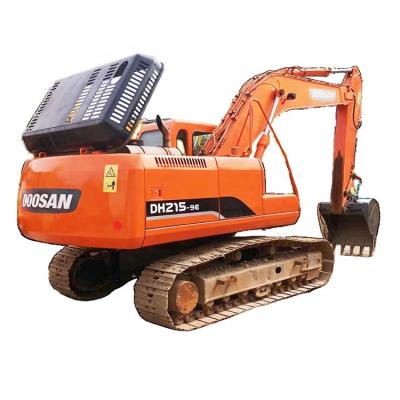 중국 used dh215 doosan excavator in shanghai used dH215-9E doosan excavator for sale 1mÂ ³ 판매용