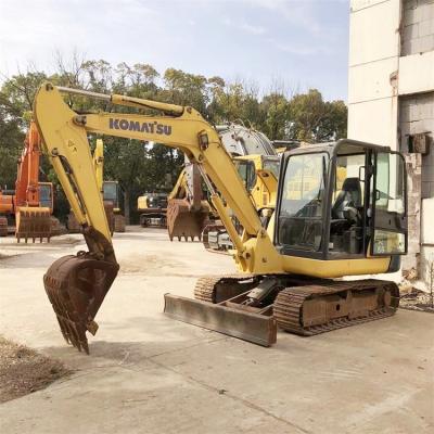 China Good condition used high quality building\agriculture\construction excavator komatsu pc56 mini pc56 used excavator at low price for sale zu verkaufen