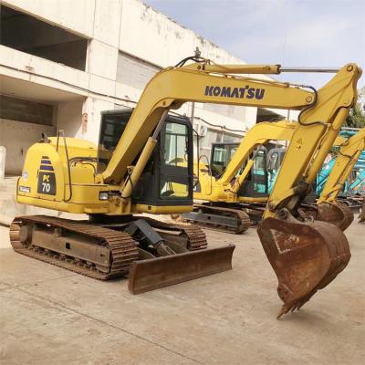 中国 Building\used KOMATSU pc70-8 agriculture top quality excavator\construction small mini for sale 販売のため