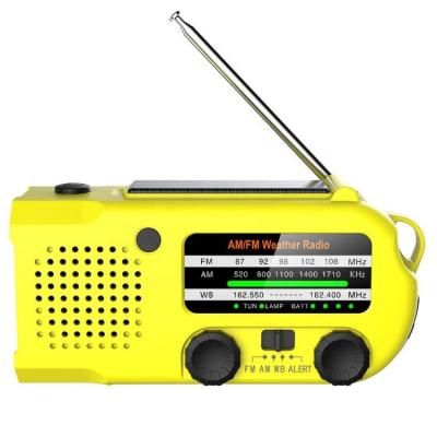 China PORTABLE portable solar radio with torch and hand crank and flashlight for sale