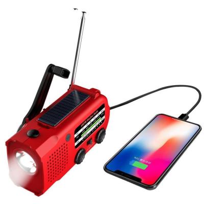 China XSY-299 PORTABLE HOT Protable Led Flashlight Emergency AM/FM Radio for sale