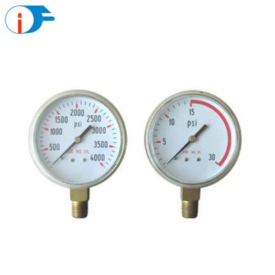 China 1-1/2 gauge weld and compressed gas gauge regulator