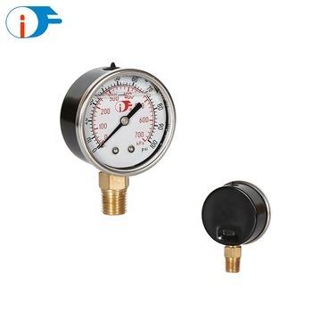 China 50mm Oil Pressure Gauge 50mm Pressure Gauge for sale