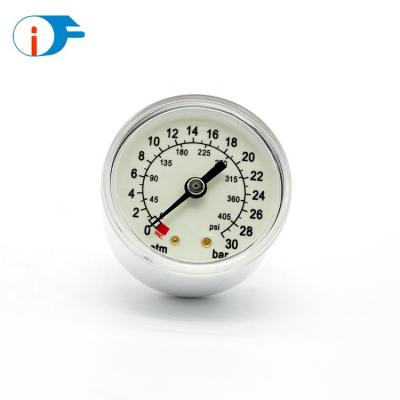 China Used For Balloon Inflating Pressure Pump Custom 42mm Cheap Micro Bar Pressure Gauge 30mm for sale