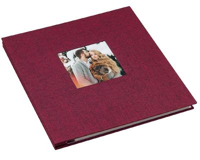 China Skin and Cloth Stick Photo Album Latest Wedding Photo Album for sale