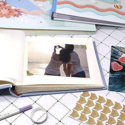 China 100% Eco-Friendly Small Size Traditional Photo Albums Printed Wedding Happiness Theme Photo Album For 4 By 6-Inch Prints for sale