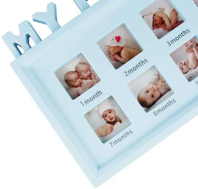 China Plastic my first year baby keepsake frame for photo keepsakes for sale