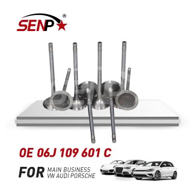 China Stainless steel SENP Top quality Auto stainless steel Intake engine valve and exhaust engine valve for Vw Passat Sagitar 06J 109 601 C for sale