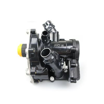 China Aluminum Alloy Auto Coolant engine cooler thermostat water pump 06L 121 600D Fit for Vw golf GTI Tiguan Audi A3 A4 for sale